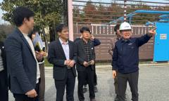 홍동곤 한강유역환경청장,  동절기 대비 이천 공공하수처리장 안전관리 실태 현장점검