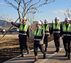 HDC현대산업개발,    동절기 안전 강화를 위한 경영진 현장 점검