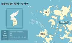 SK이노 E&S, 국내 최대 민간주도 ‘전남해상풍력 1단지’ 준공