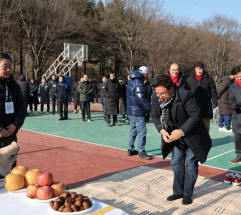  한파도 막지 못한 축구 사랑! 박강수 마포구청장, 마포 축구 가족 응원