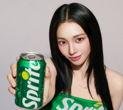 코카-콜라사 스프라이트, 에스파 ‘카리나’ 2년 연속 모델 발탁