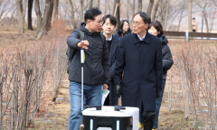 한강유역환경청장,  수변녹지, 생태벨트 조성지 현장환경 점검