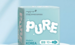 아성다이소, 깨끗한나라 ...‘퓨어 깨끗한 생리대(10매 1,000원)’ 출시