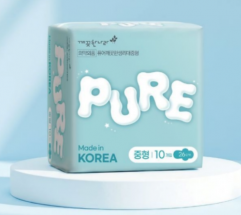 아성다이소, 깨끗한나라 ...‘퓨어 깨끗한 생리대(10매 1,000원)’ 출시