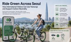 [News for Tourists Visiting Korea] Ride Green Across Seoul: How International Visitors Can Use Ttareungi and Support Carbon Neutrality