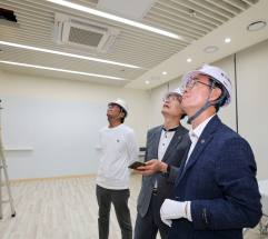 ‘콘크리트 잔여물 탈락’ 동대문구 아가사랑센터, 공공건축물 전수점검
