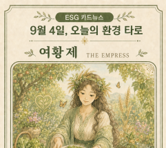  9월 4일, 오늘의 환경 타로 ... ‘여황제(The Empress)’ 