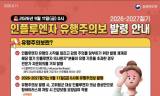 예년보다 빠른 독감 유행, 7~12세 환자 급증 