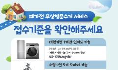 낡은 냉장고부터 휴대전화까지, 폐가전은 집 앞에서 무료로 거둔다